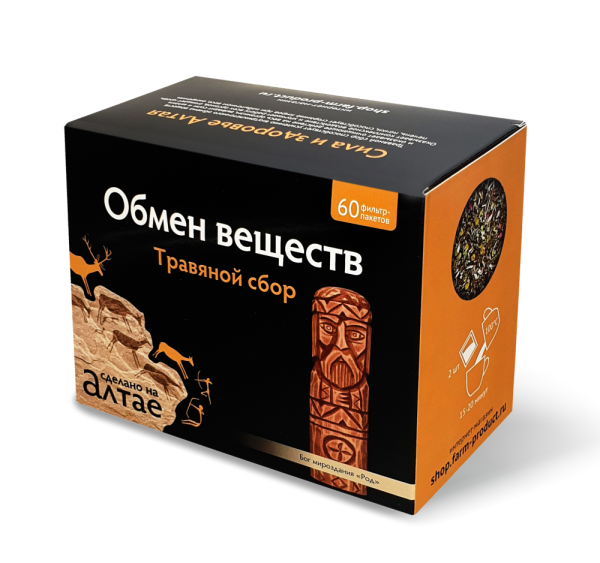 Сбор травяной Обмен веществ Фарм-Продукт 60 пакетиков фотография