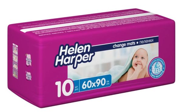 Пеленки Хелен Харпер впитывающие 60*90 см 10 шт фотография