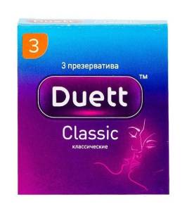 Презервативы Duett Classic 3 шт